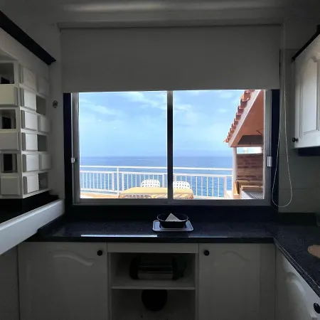 アパート Apartamento A Con Vistas A Oceano Atlantico, En Primera Linea Del Mar,Terraza,Wifi Y Playa *