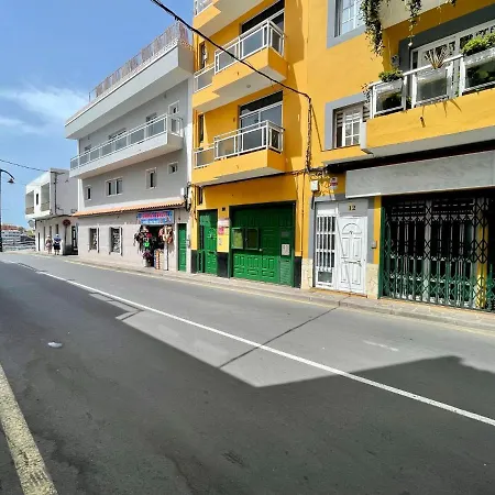 Apartamento A Con Vistas A Oceano Atlantico, En Primera Linea Del Mar,Terraza,Wifi Y Playa Апартаменты