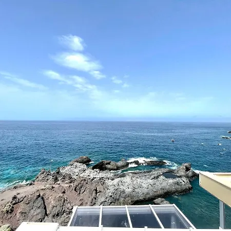 Apartamento A Con Vistas A Oceano Atlantico, En Primera Linea Del Mar,Terraza,Wifi Y Playa Lejlighed