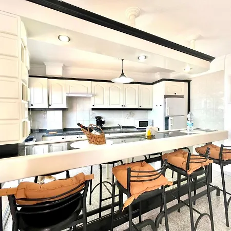 Apartamento A Con Vistas A Oceano Atlantico, En Primera Linea Del Mar,Terraza,Wifi Y Playa Lejlighed Puerto de Santiago (Tenerife)